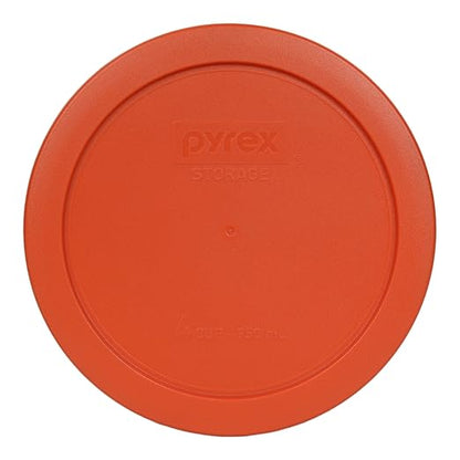 Pyrex 7201-PC 4 Cup Pumpkin Orange Food Storage Replacement Lid