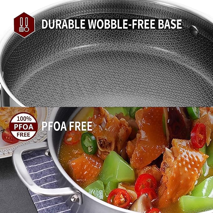 LOLYKITCH 6 QT Large Skillet
