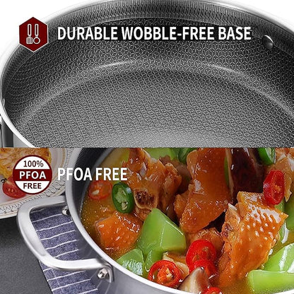 LOLYKITCH 6 QT Large Skillet