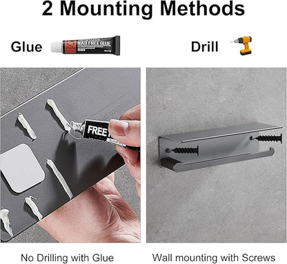 DUFU Paper Towel Holder with Shelf