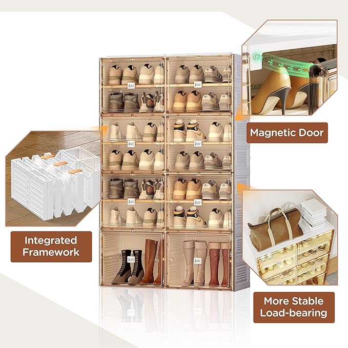 ANTBOX Portable Shoe Rack Organizer