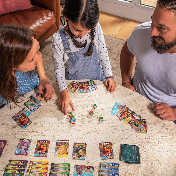 HABA King of The Dice - A Tricky Skill and Luck Dice Board Game, Perfect for Family Games and Kid Games for Ages 8 Years and Up (Made in Germany)