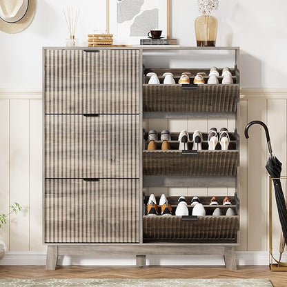 Shoe Cabinet Storage for Entryway