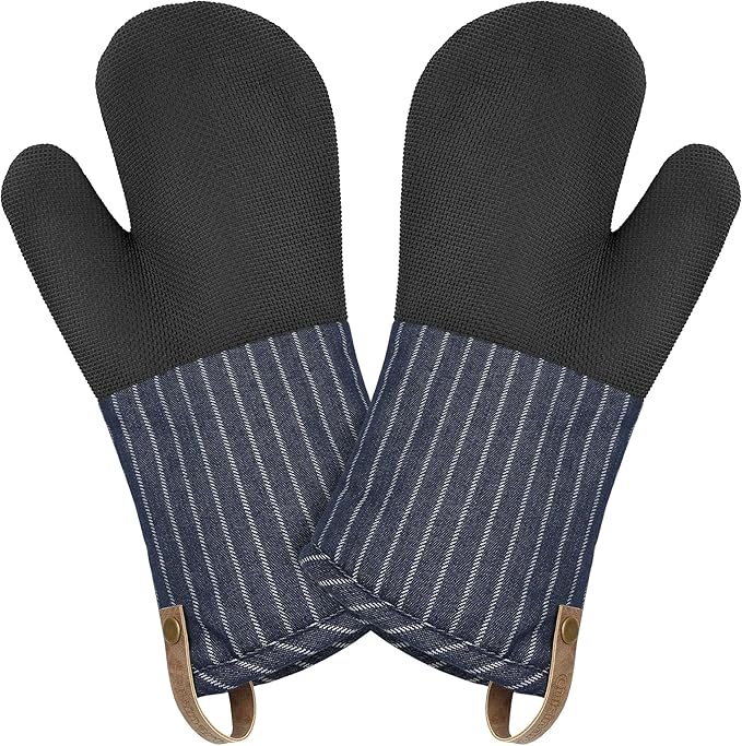 Cuisinart Heritage Kitchen Oven Mitts – Heat-Resistant Kitchen Mitts