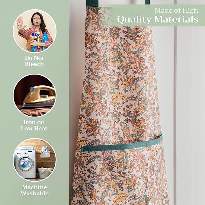 Maison d' Hermine 100% Cotton Apron