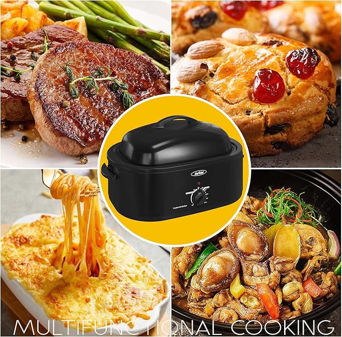 Sunvivi Roaster Oven, Electric Roaster Oven