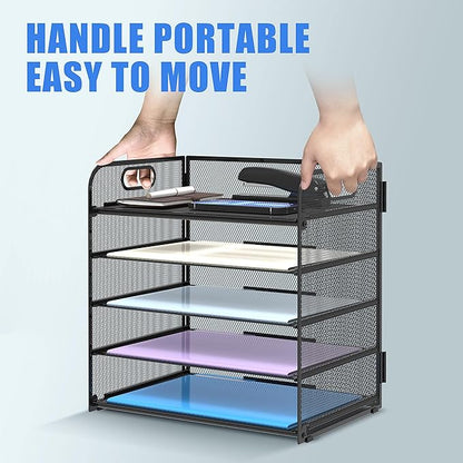 Supeasy 2 Pack 5-Tier Desk Organizer