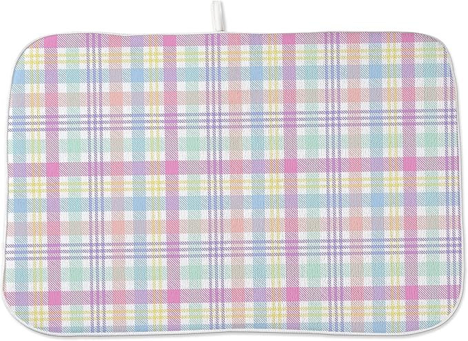 Spring Dish Drying Mat 18x24 Inches