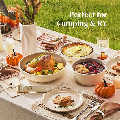 Redchef Ceramic Pots and Pans Set Non Stick, Nonstick Kitchen Cookware Sets