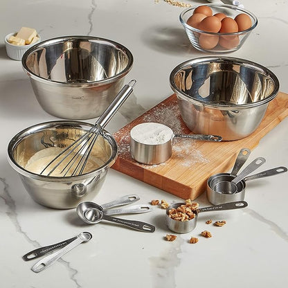 husMait Stainless Steel Measuring Spoons