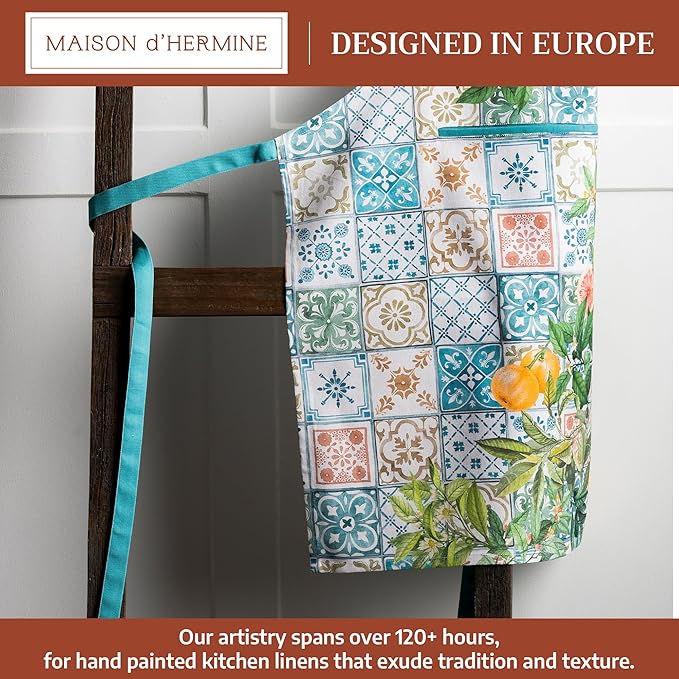 Maison d' Hermine 100% Cotton Apron
