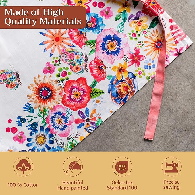 Maison d' Hermine 100% Cotton Apron