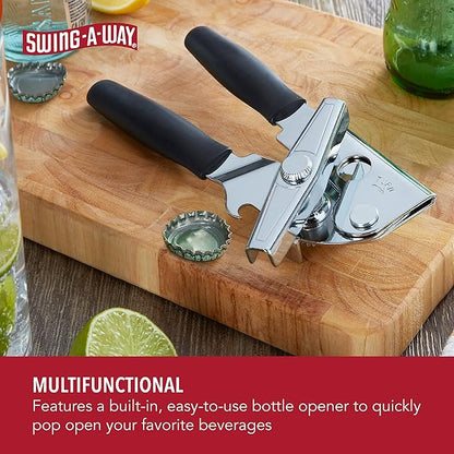 Swing-A-Way Portable Can Opener, Features an Ergonimic Handle