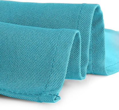 Gee Di Moda Rectangle Tablecloth - 60 x 84 Inch Caribbean Table Cloth for 5 Foot Rectangle Table - Heavy Duty Washable Fabric - for 5 Ft Buffet Table, Holiday Party, Dinner, Wedding & Baby Shower